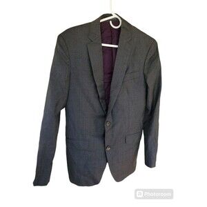 Vitale Barberis Canonico Fabric Made In Italy Blazer Missing Size